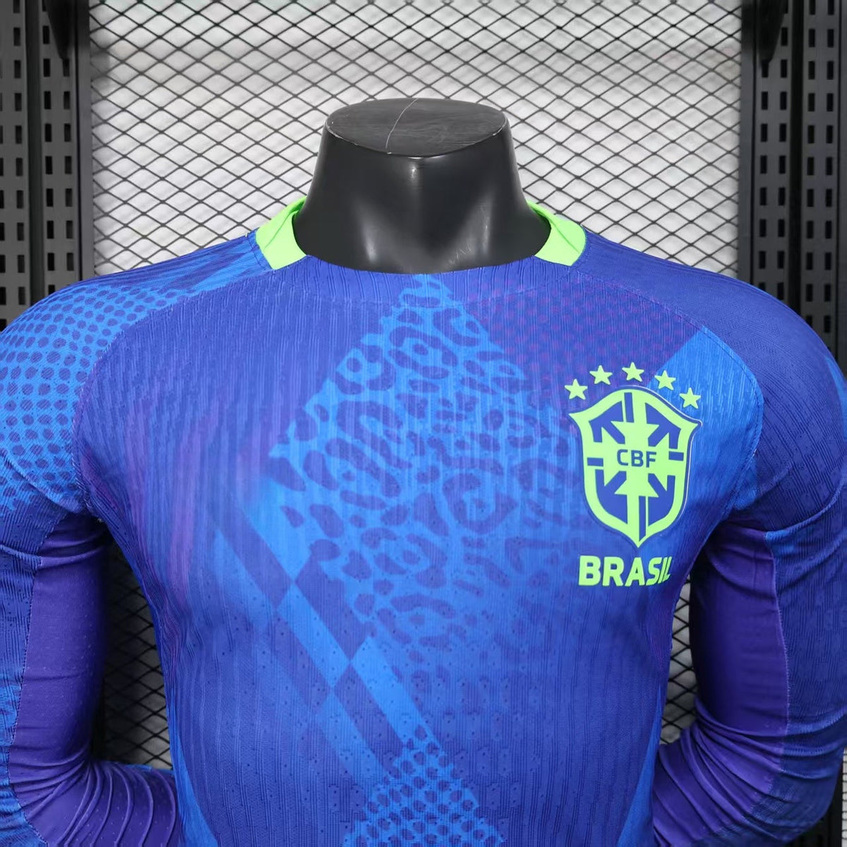 Maillot Brésil Extérieur Manches Longues 2025/2026 Player Version