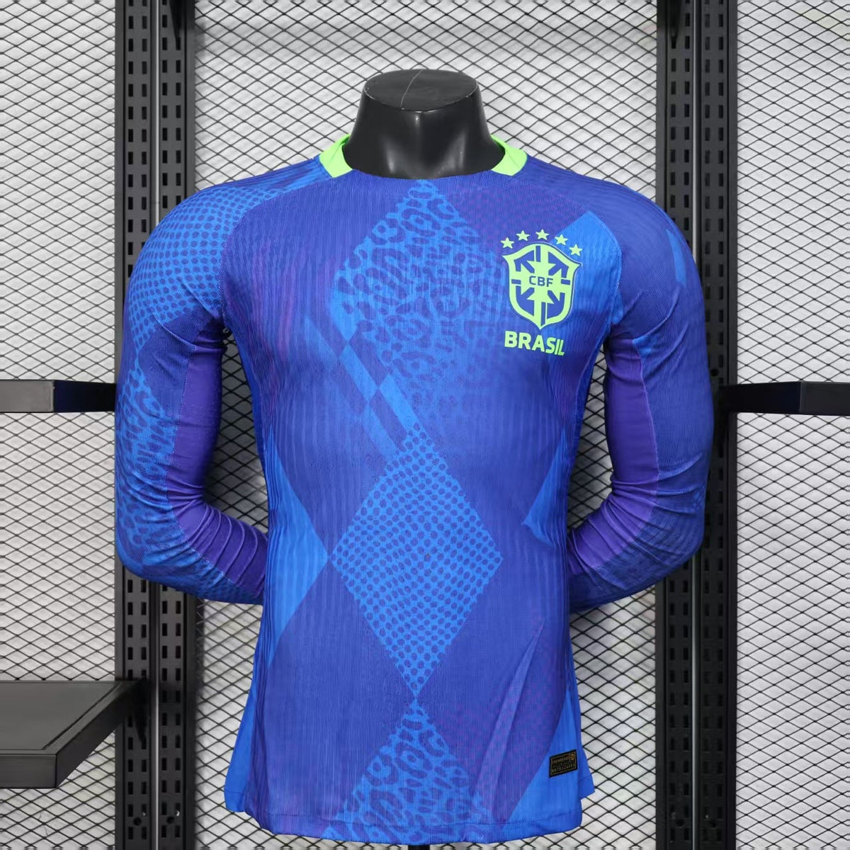 Maillot Brésil Extérieur Manches Longues 2025/2026 Player Version