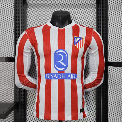 Maillot Atletico Madrid Manches Longues 2025/2026 Player Version