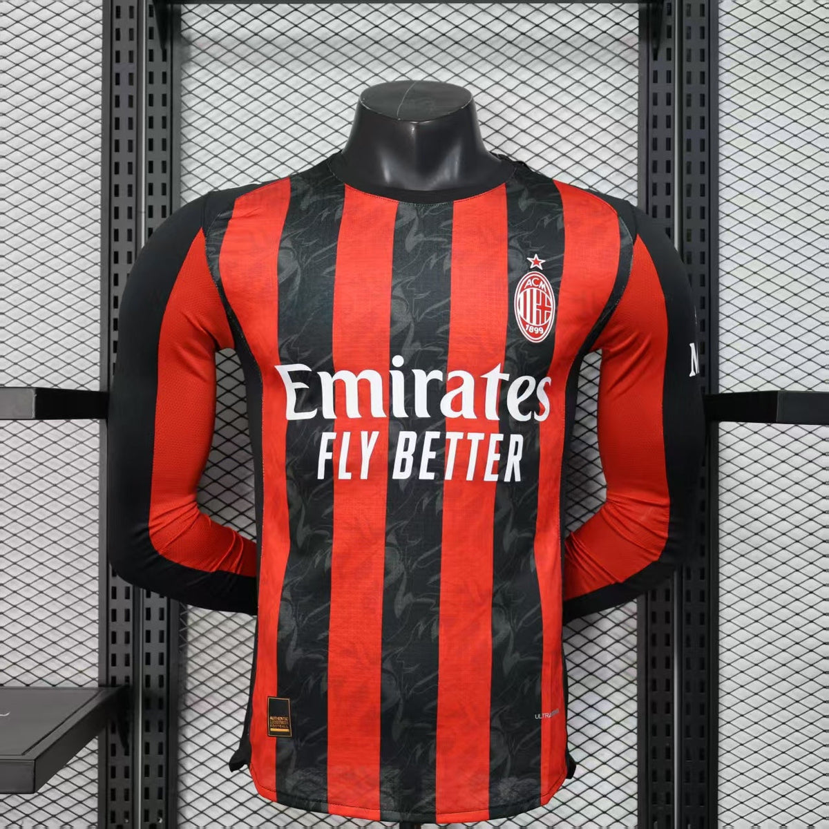 Maillot AC Milan Manches Longues 2025/2026 Player Version