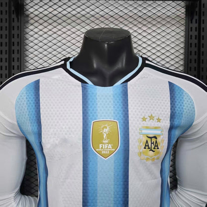 Maillot Argentine Domicile 2026/2027 Manches Longues Player Version