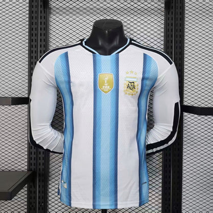 Maillot Argentine Domicile 2026/2027 Manches Longues Player Version