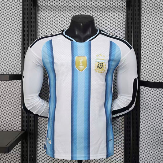 Maillot Argentine Domicile 2026/2027 Manches Longues Player Version