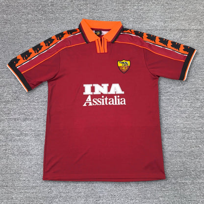 Maillot AS Roma Domicile Retro 1998/1999