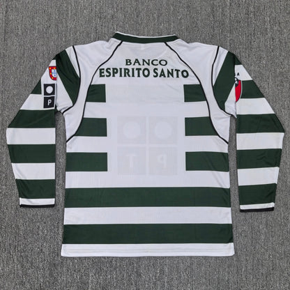 Maillot Sporting Retro Manches Longues 2002/2003