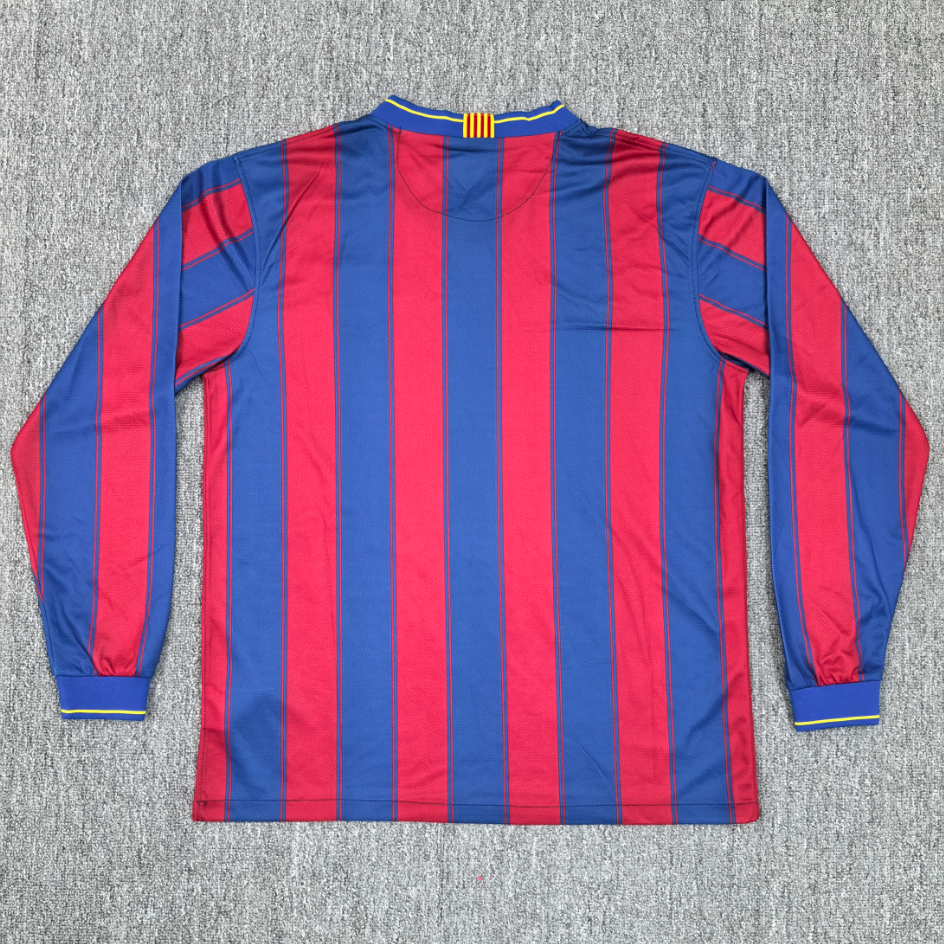 Maillot FC Barcelone Retro Manches Longues 2009/2010