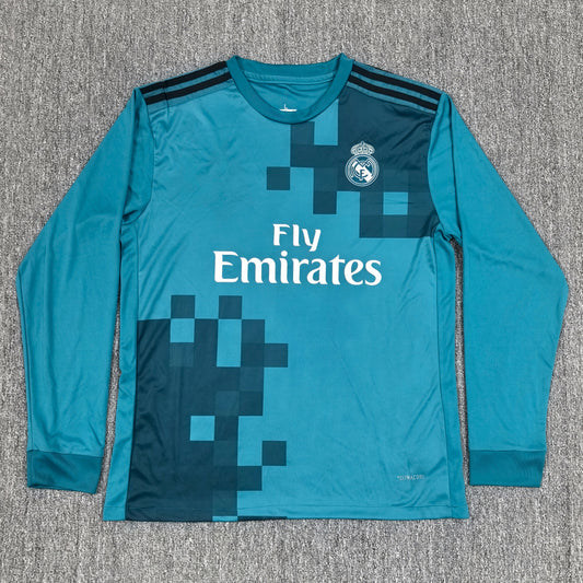 Maillot Real Madrid Retro Manches Longues 2017/2018