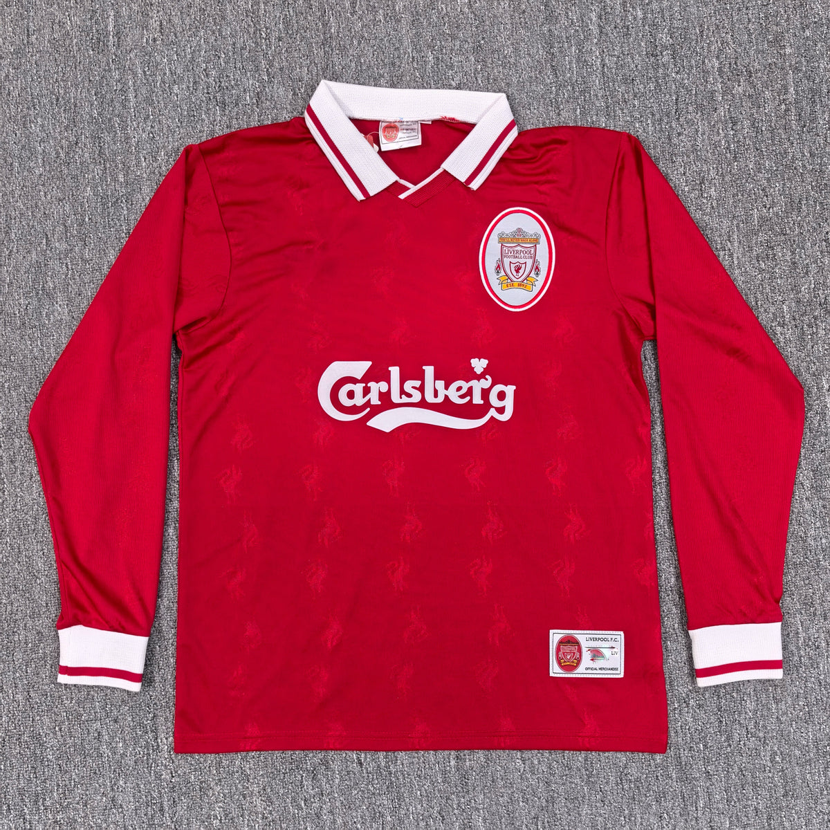 Maillot Liverpool Retro Manches Longues 1996/1997