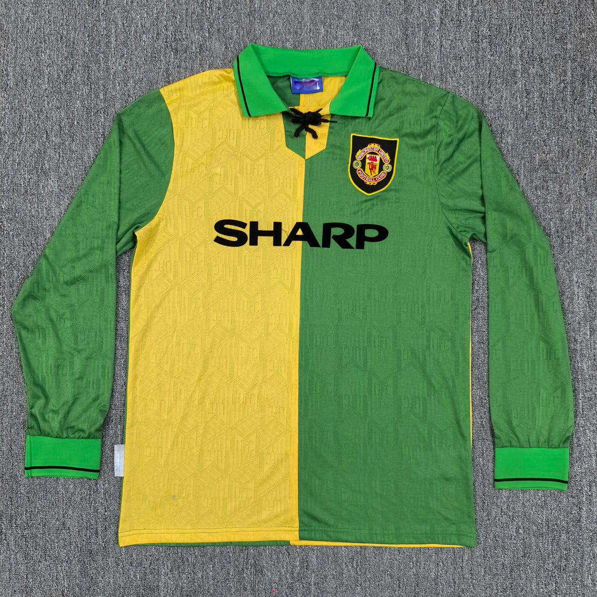 Maillot Manchester United Retro Manches Longues 1992/1994