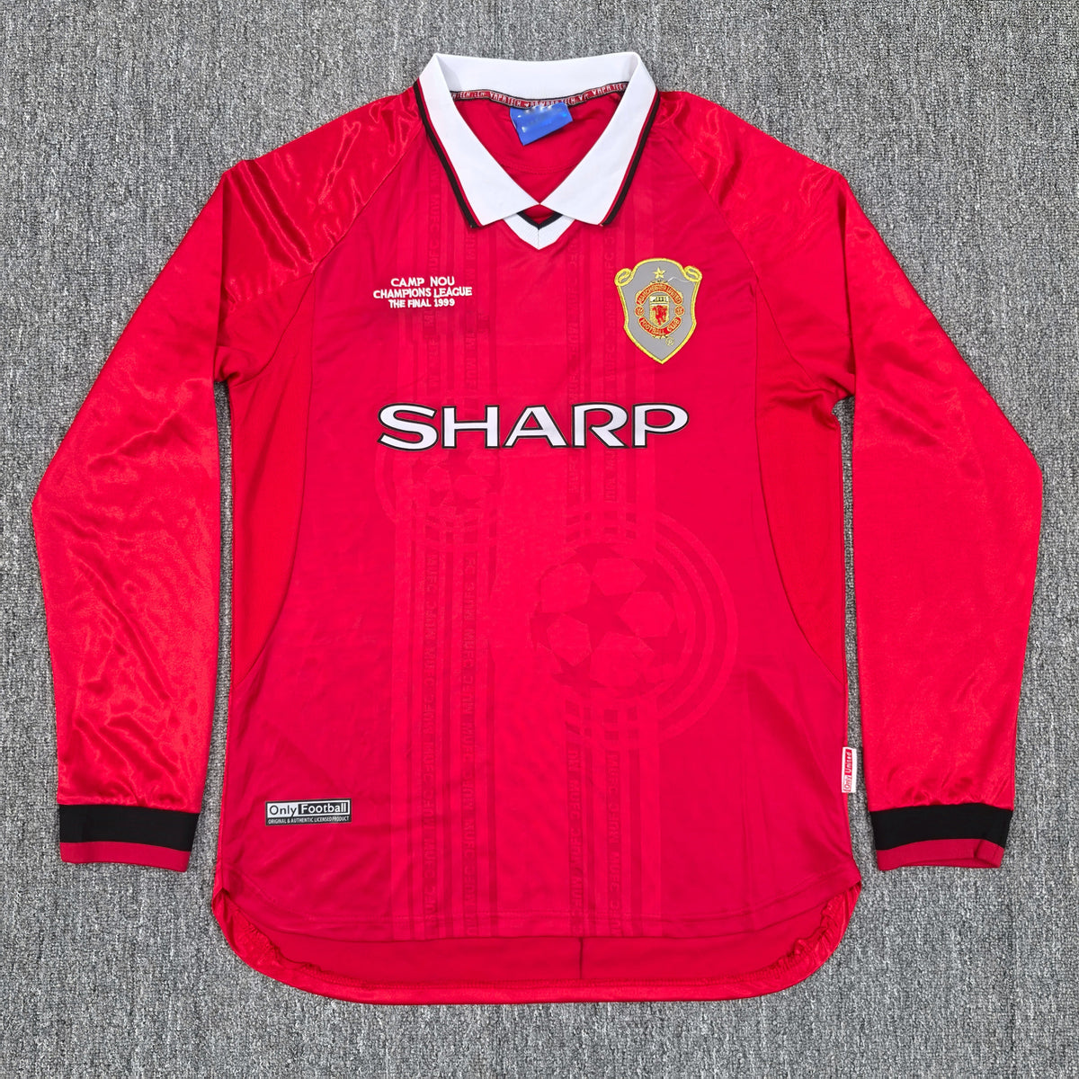 Maillot Manchester United Retro Manches Longues 2099/2000