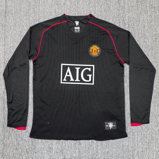 Maillot Manchester United Retro Manches Longues 2007/2008