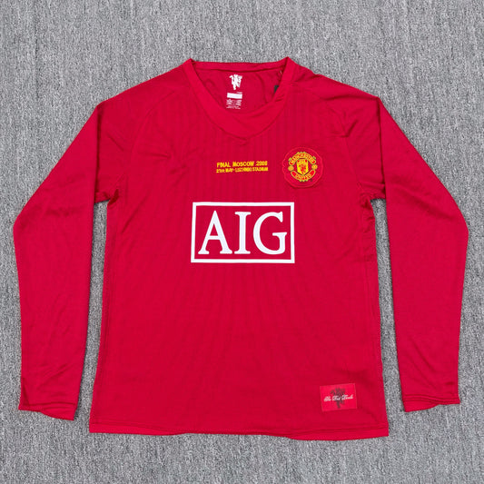 Maillot Manchester United Retro Manches Longues 2007/2008