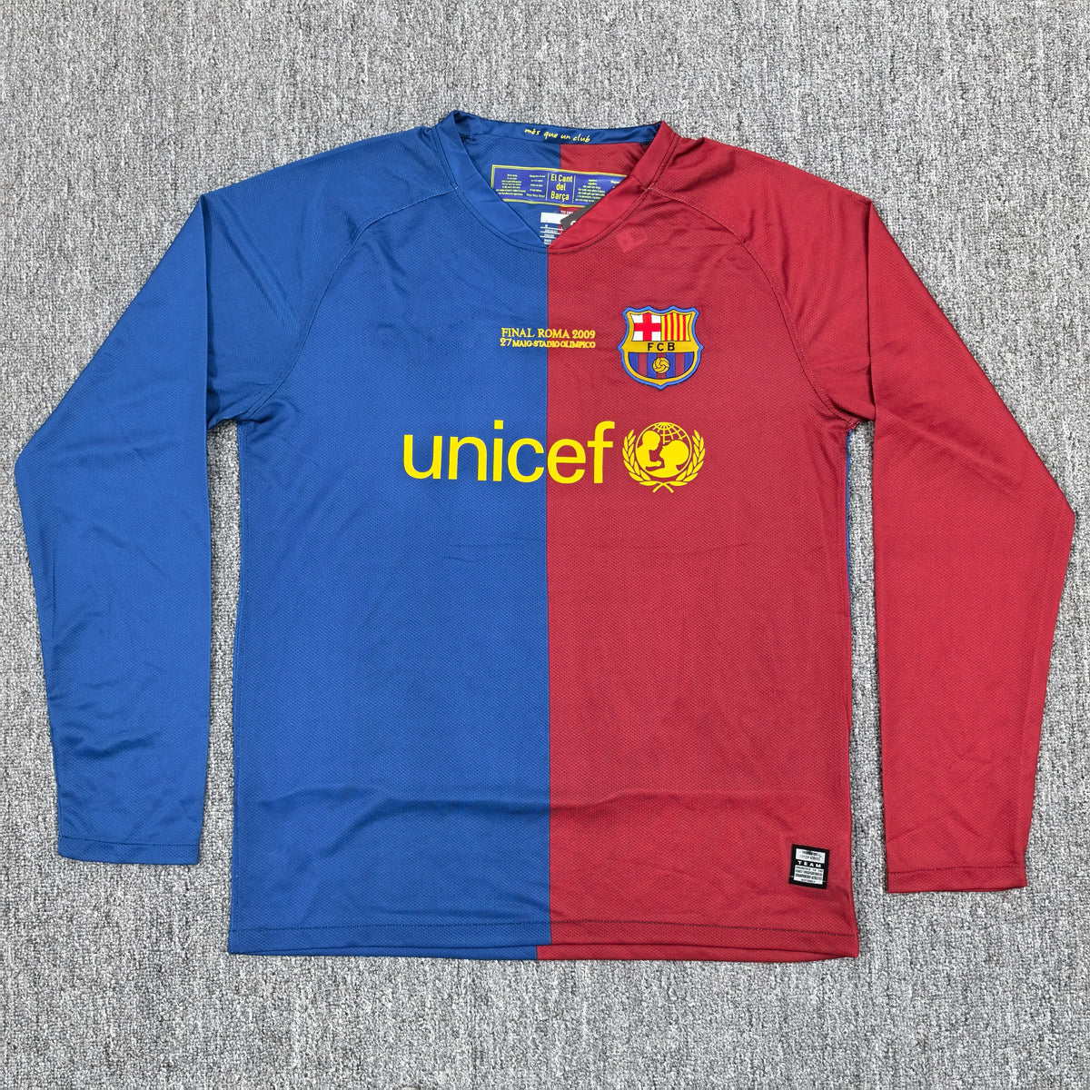 Maillot FC Barcelone Retro Manches Longues 2008/2009