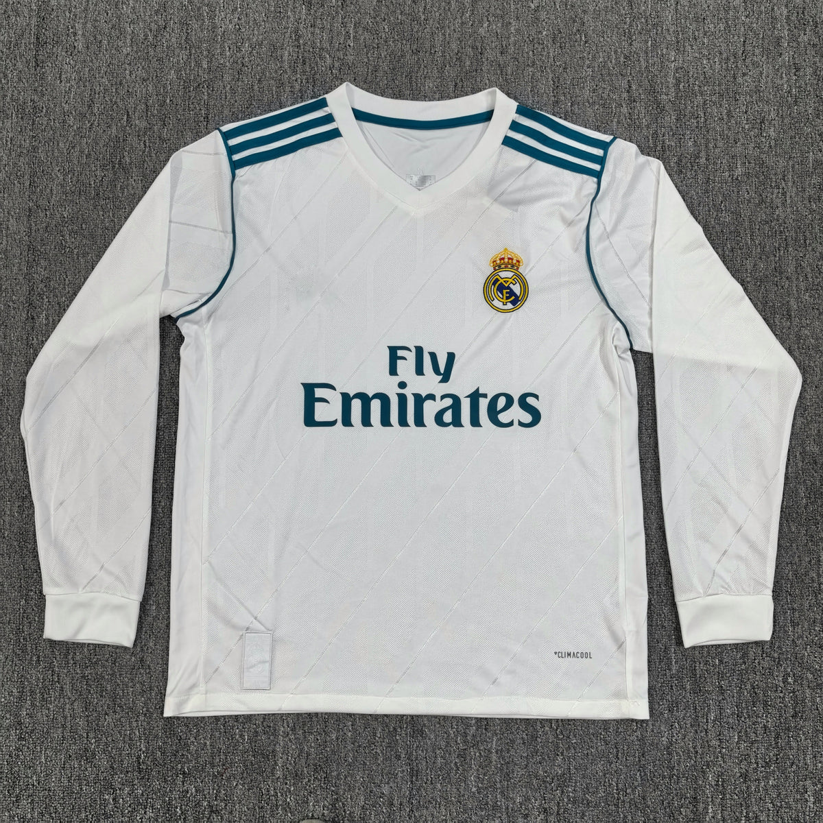 Maillot Real Madrid Retro Manches Longues 2017/2018