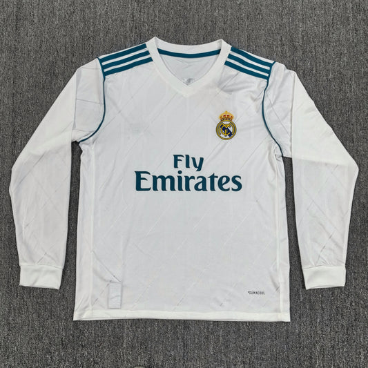 Maillot Real Madrid Retro Manches Longues 2017/2018