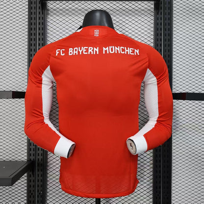 Maillot Bayern Domicile Manches Longues Player Version 2025/2026
