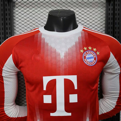 Maillot Bayern Domicile Manches Longues Player Version 2025/2026